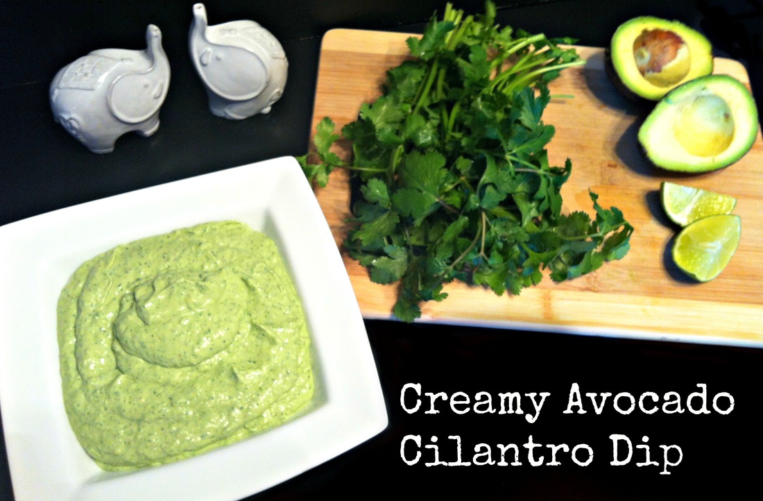 Creamy Avocado Cilantro Dip The Complete Savorist