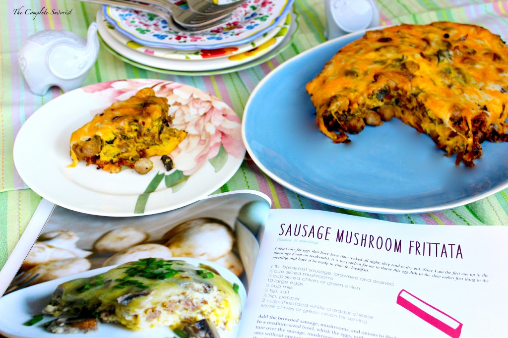 Sausage and Mushroom Frittata ~ The Complete Savorist