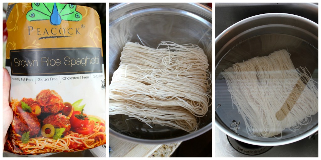 Rice Noodles for Hoisin Pork Noodle Bowl ~ The Complete Savorist