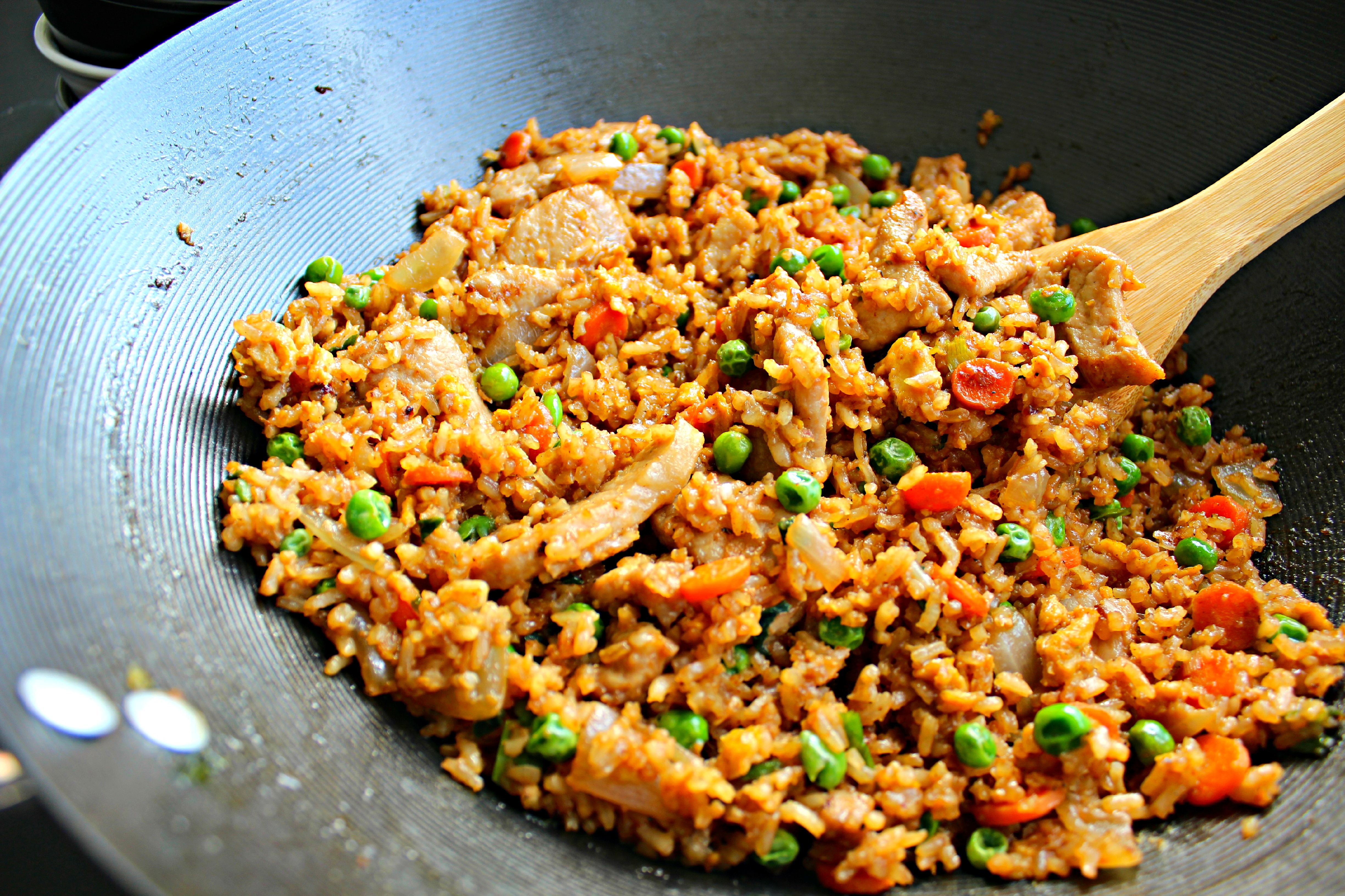 Pork Teriyaki Fried Rice - The Complete Savorist