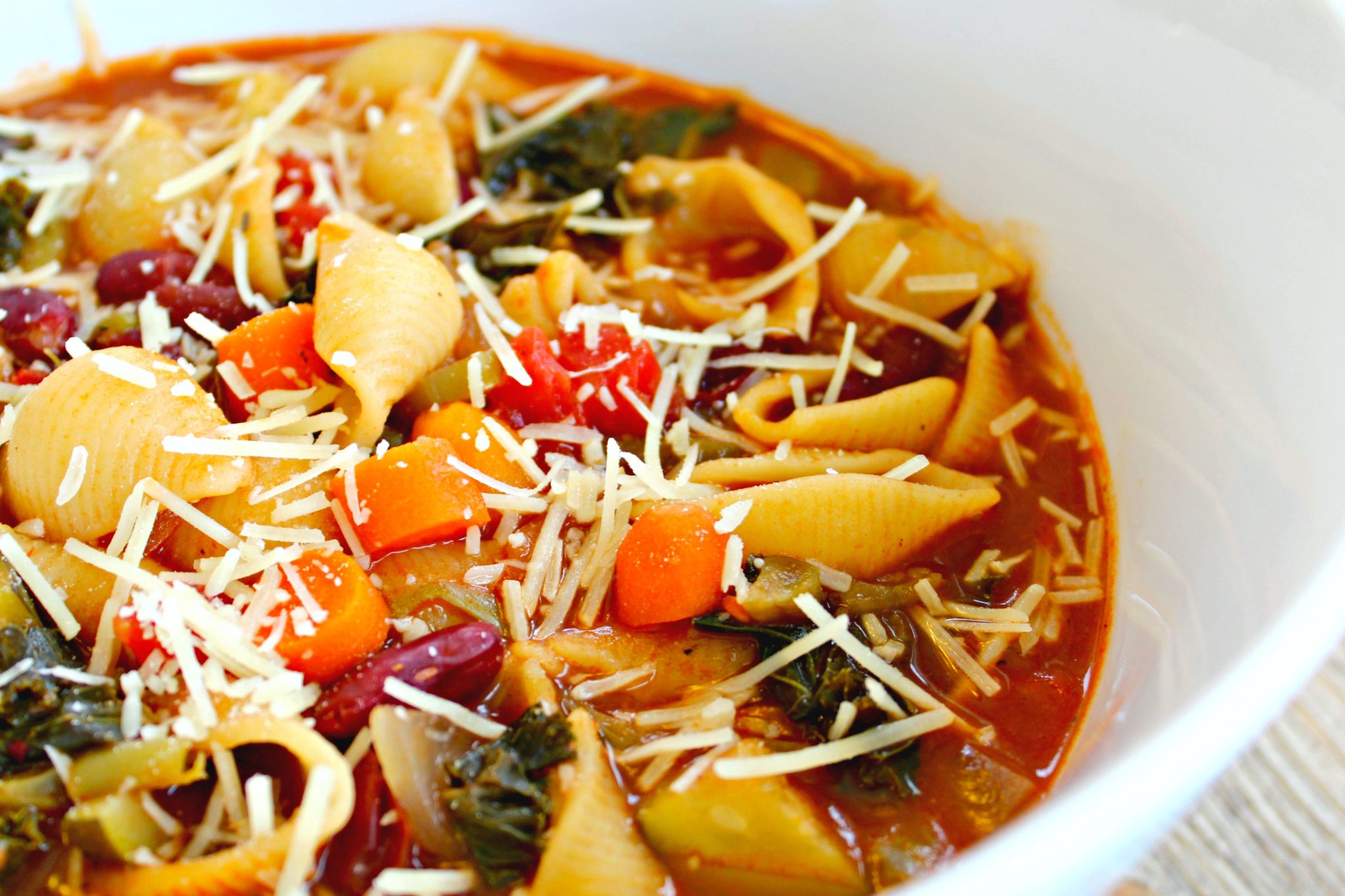 Quick Minestrone Soup The Complete Savorist