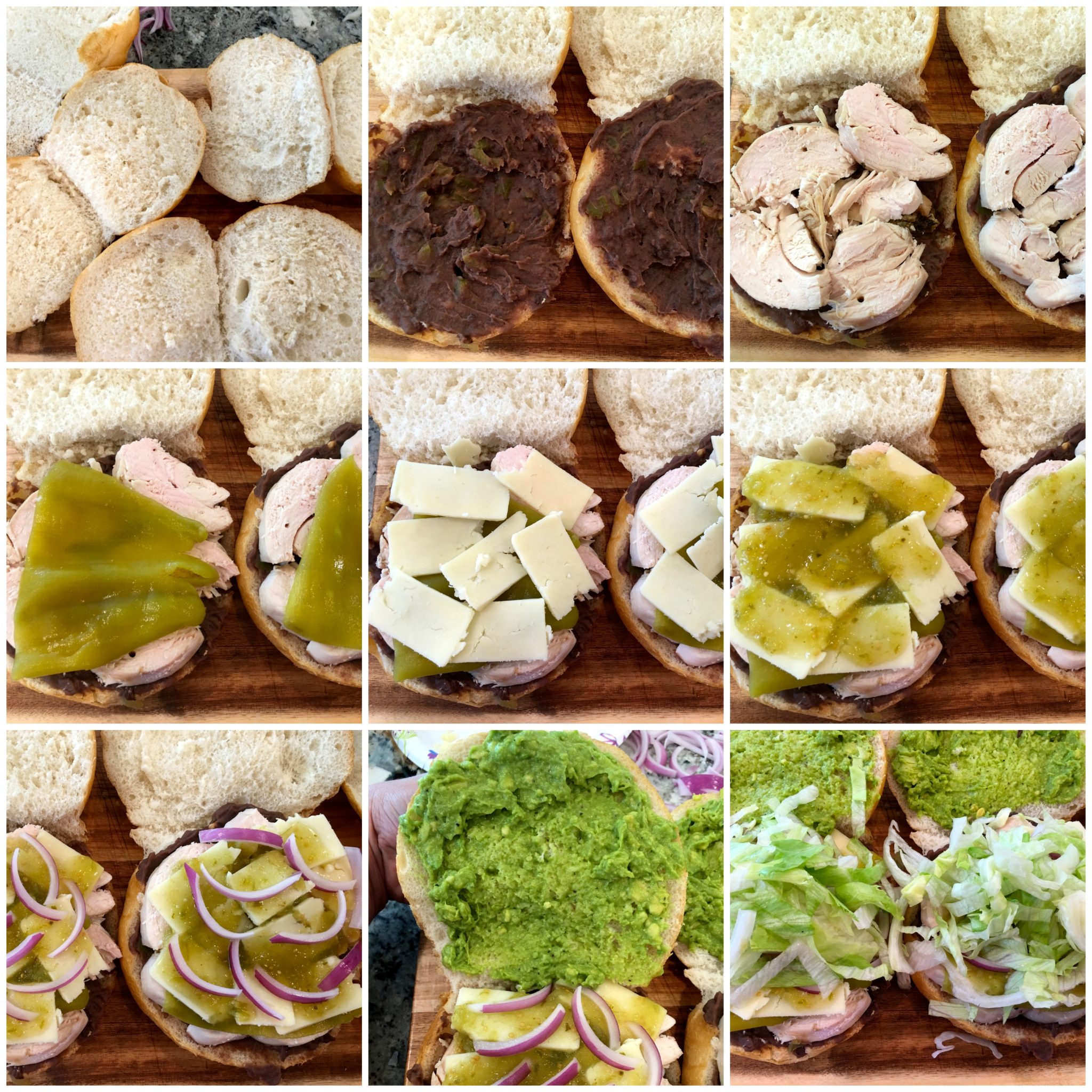 Green Chile Chicken Tortas The Complete Savorist