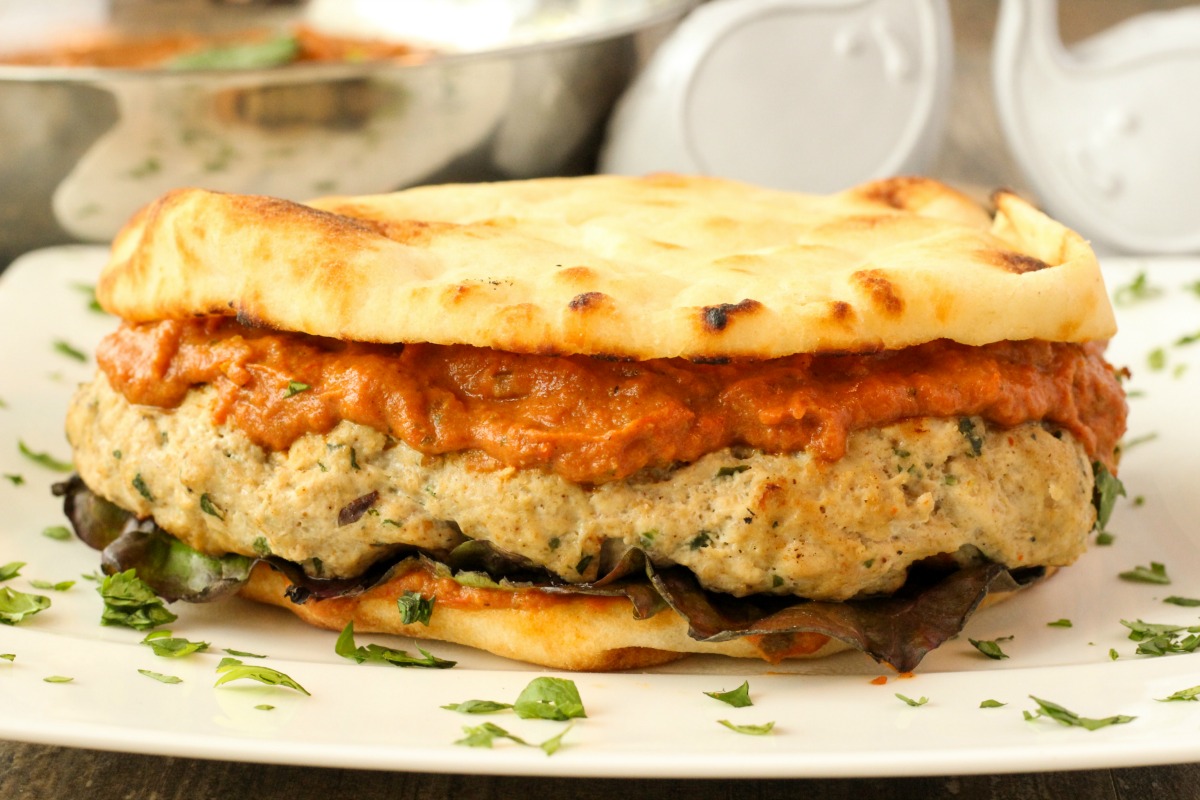 Chicken Tikka Masala Burger - The Complete Savorist