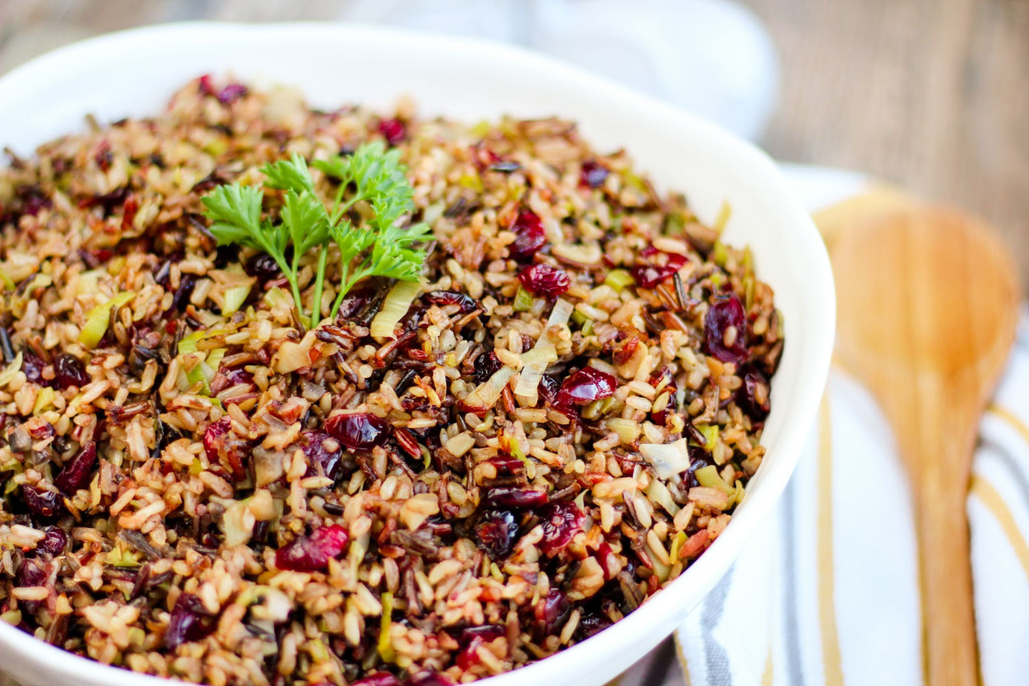 Cranberry Leek Wild Rice Cranberry Leek Wild Rice